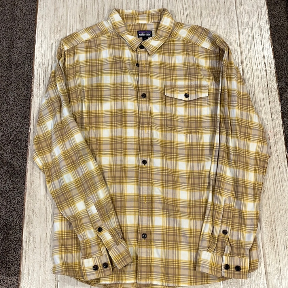 Patagonia Fjord midweight flannel shirt